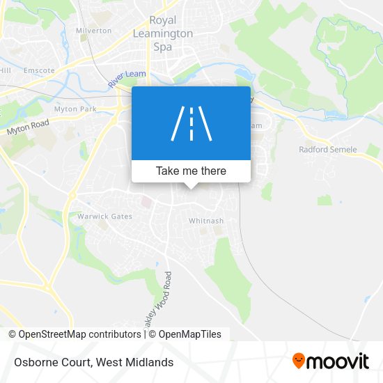 Osborne Court map