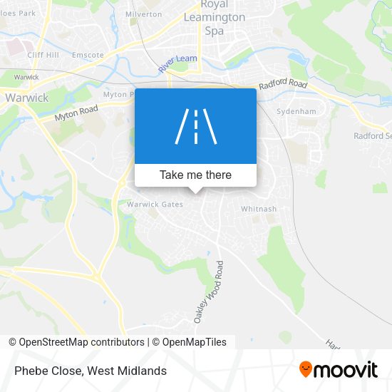 Phebe Close map