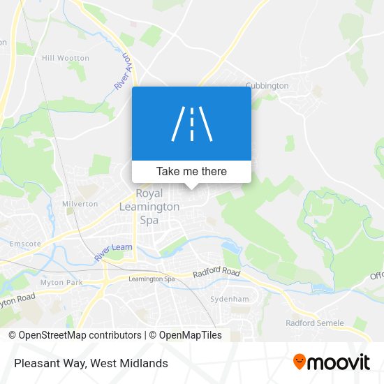 Pleasant Way map