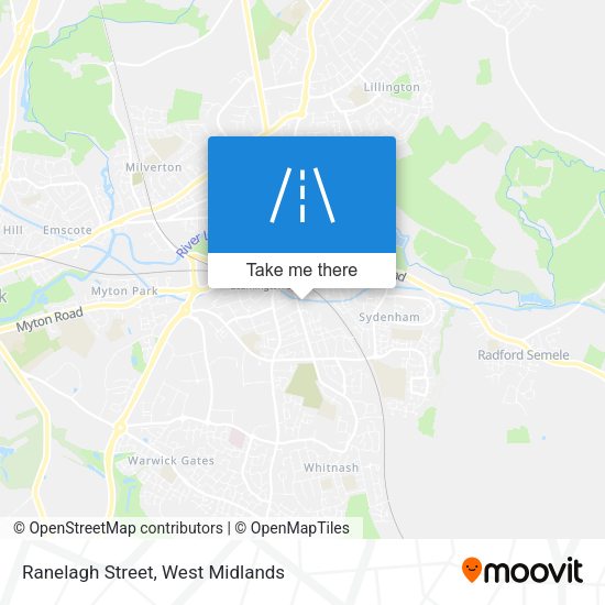 Ranelagh Street map