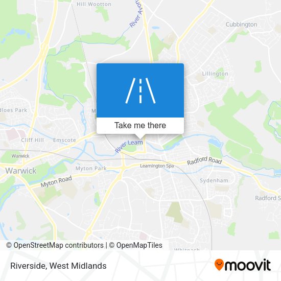 Riverside map