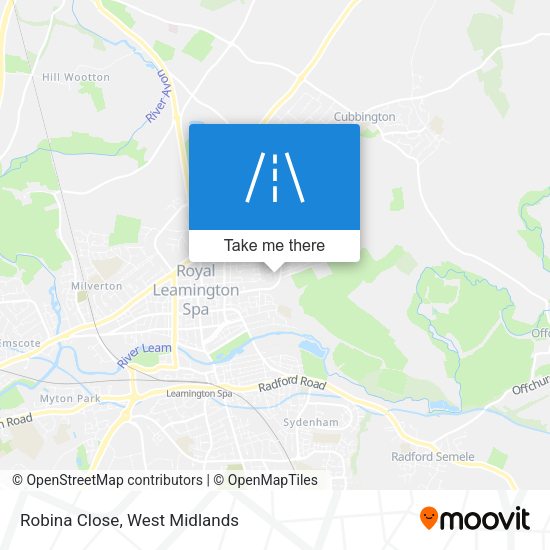 Robina Close map