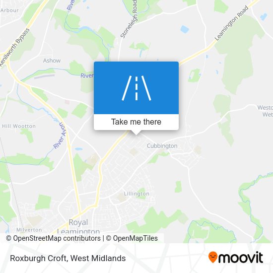 Roxburgh Croft map