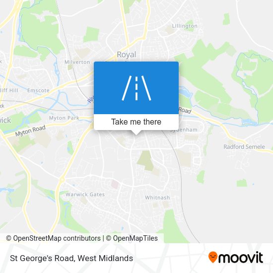 St George's Road map