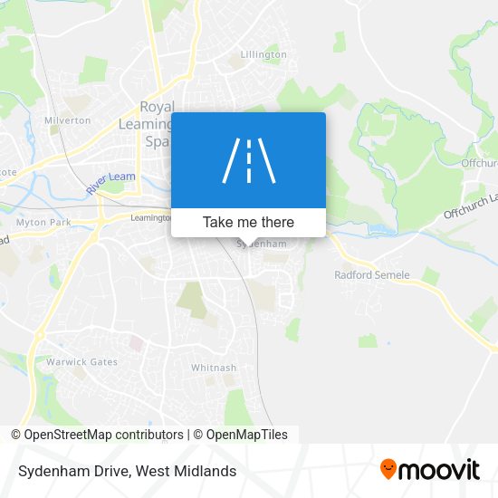 Sydenham Drive map
