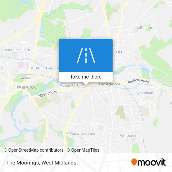 The Moorings map
