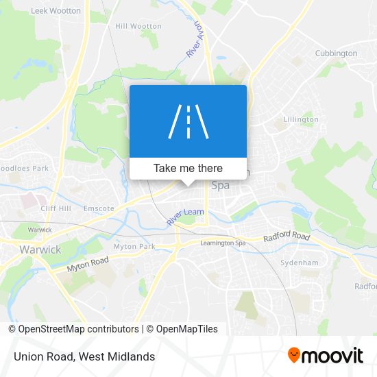 Union Road map