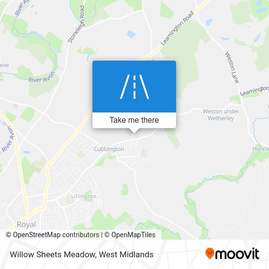 Willow Sheets Meadow map