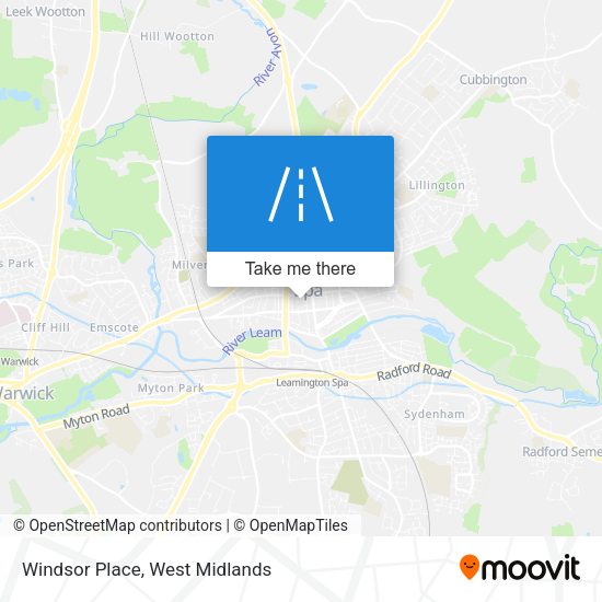 Windsor Place map