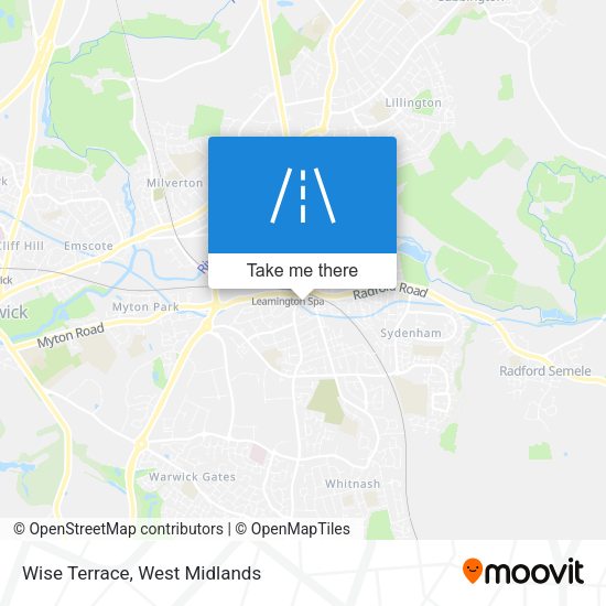 Wise Terrace map