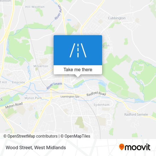 Wood Street map