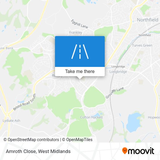 Amroth Close map