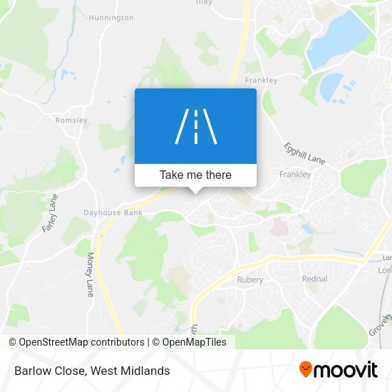 Barlow Close map