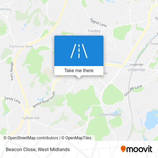 Beacon Close map