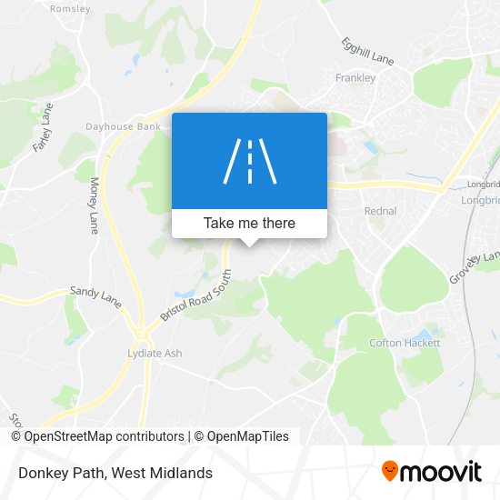 Donkey Path map