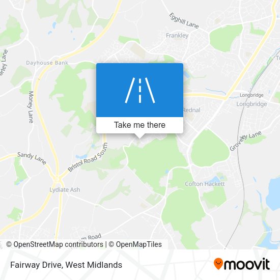 Fairway Drive map