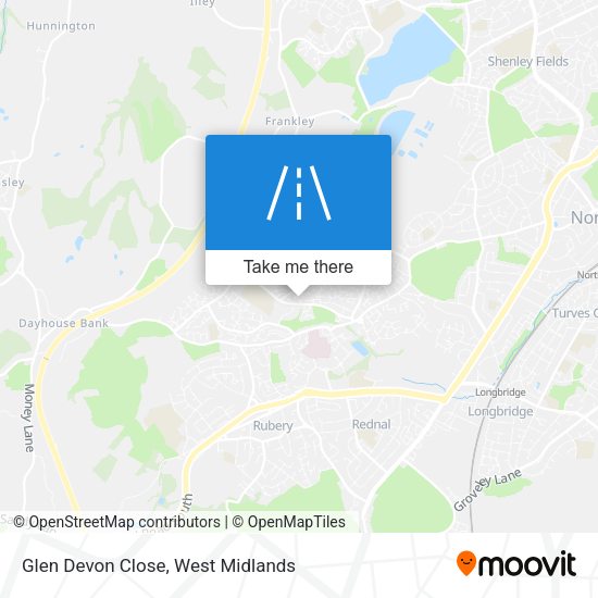 Glen Devon Close map