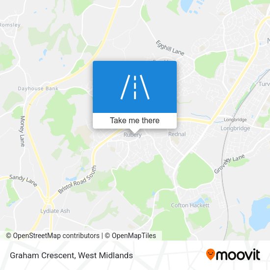 Graham Crescent map