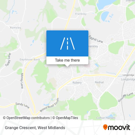 Grange Crescent map