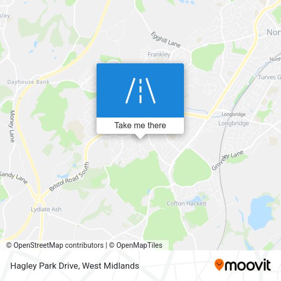 Hagley Park Drive map
