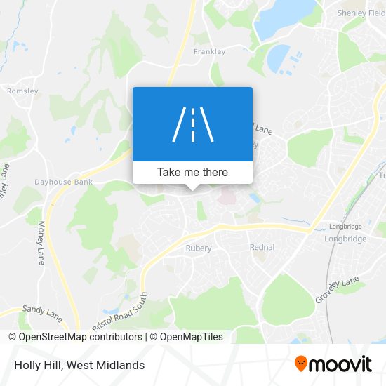 Holly Hill map