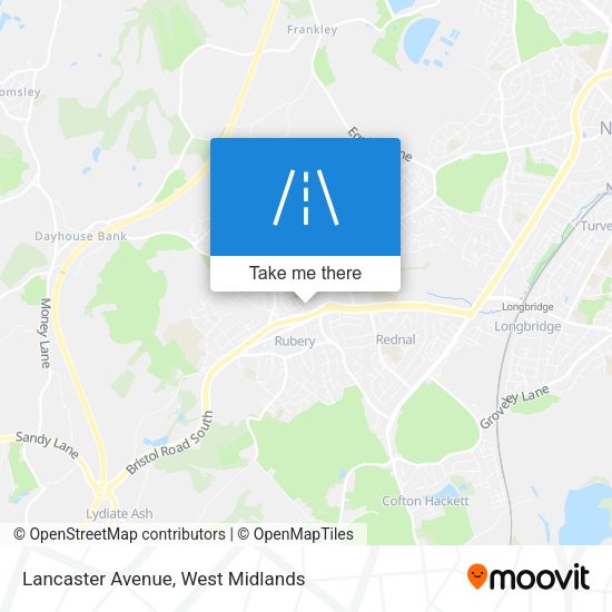 Lancaster Avenue map