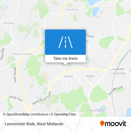 Leominster Walk map
