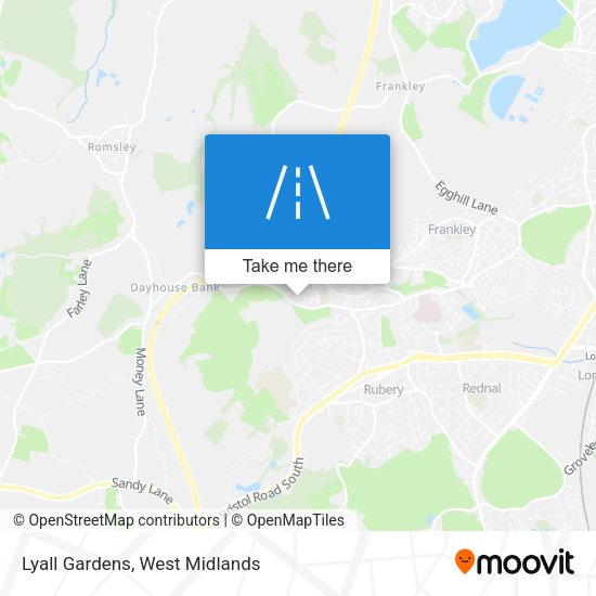 Lyall Gardens map