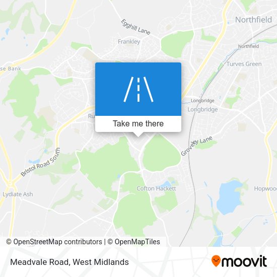 Meadvale Road map