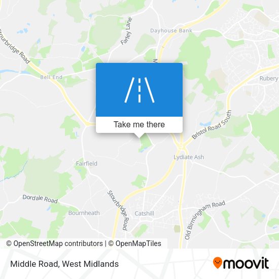 Middle Road map