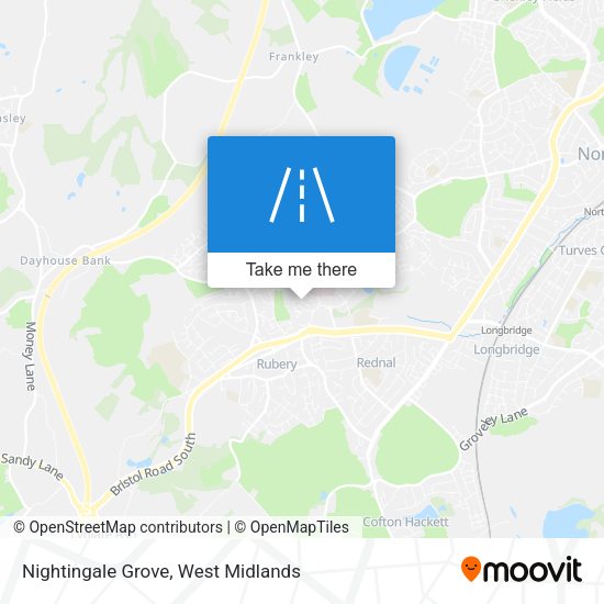 Nightingale Grove map