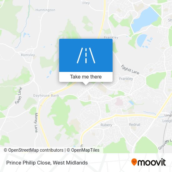 Prince Philip Close map