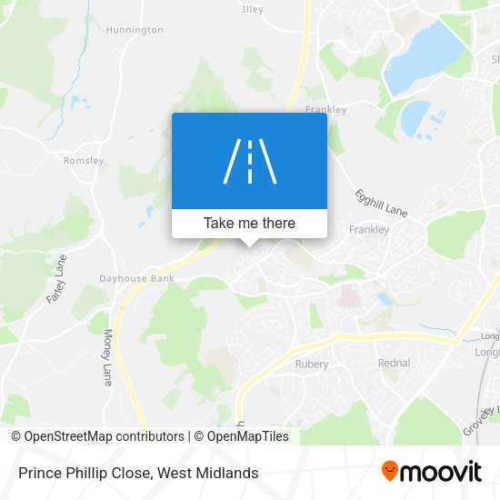 Prince Phillip Close map