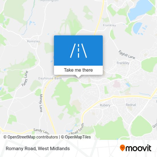 Romany Road map