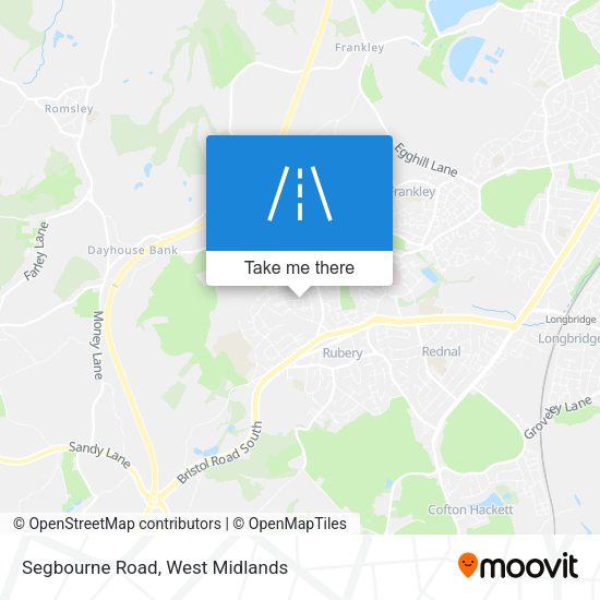 Segbourne Road map