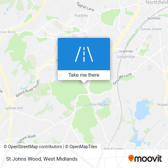 St Johns Wood map