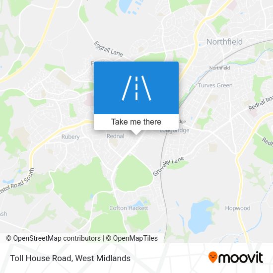Toll House Road map