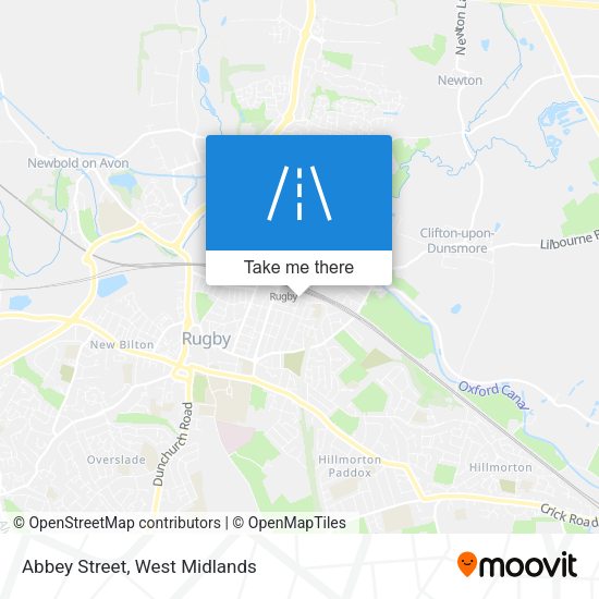 Abbey Street map