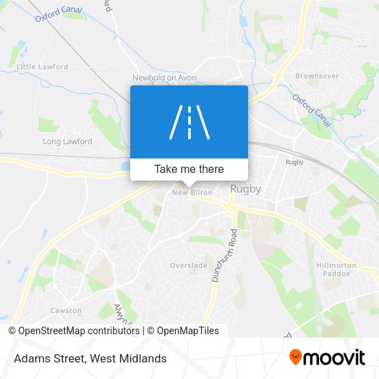 Adams Street map