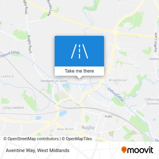 Aventine Way map