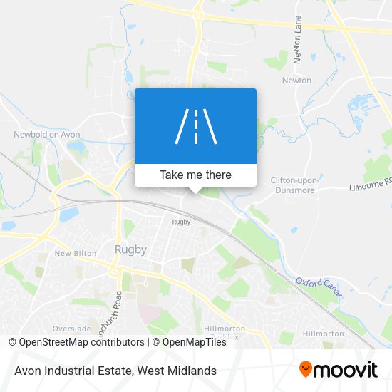 Avon Industrial Estate map