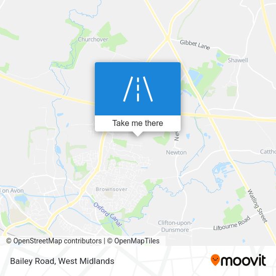 Bailey Road map