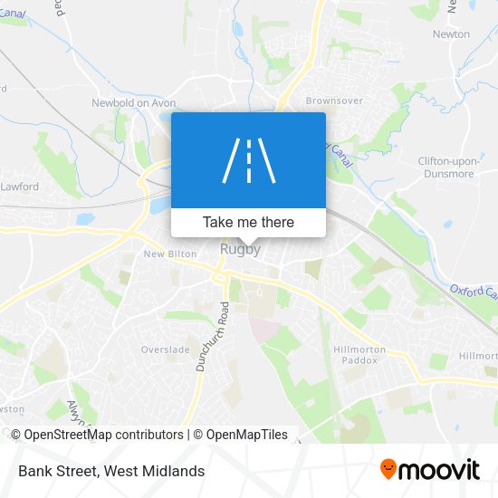 Bank Street map