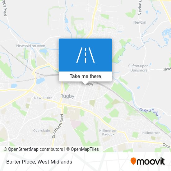 Barter Place map