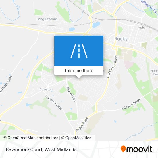 Bawnmore Court map