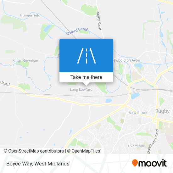 Boyce Way map
