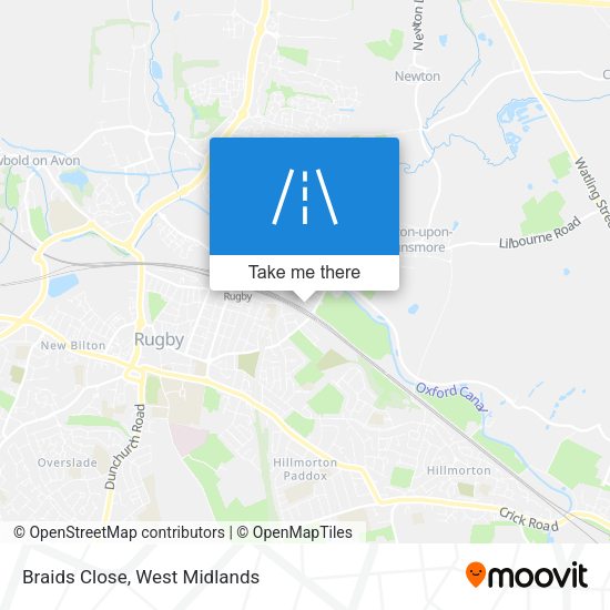 Braids Close map
