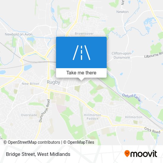 Bridge Street map
