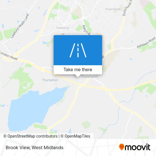 Brook View map