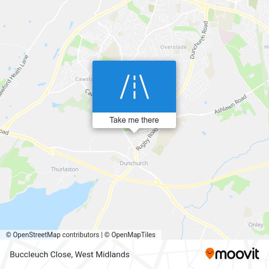 Buccleuch Close map